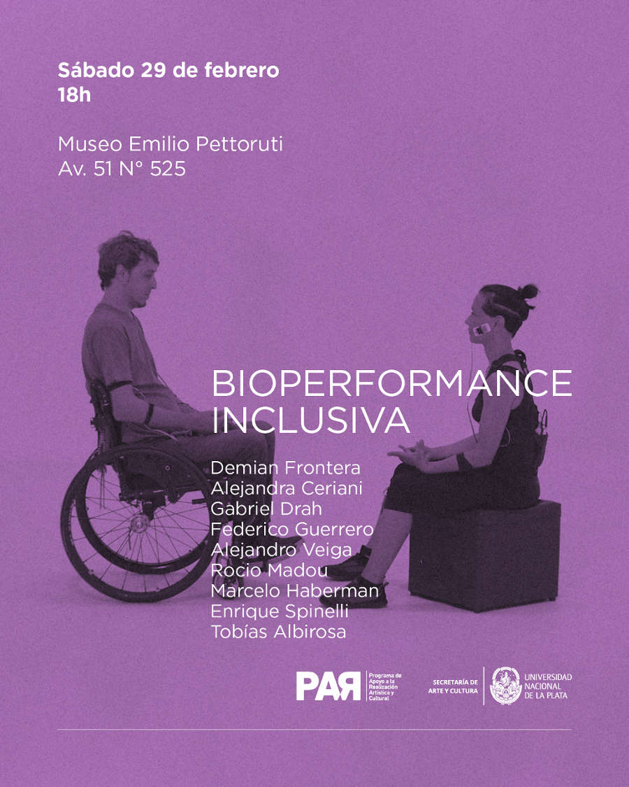Invitación Bioperformance Inclusiva /PAR/UNLP